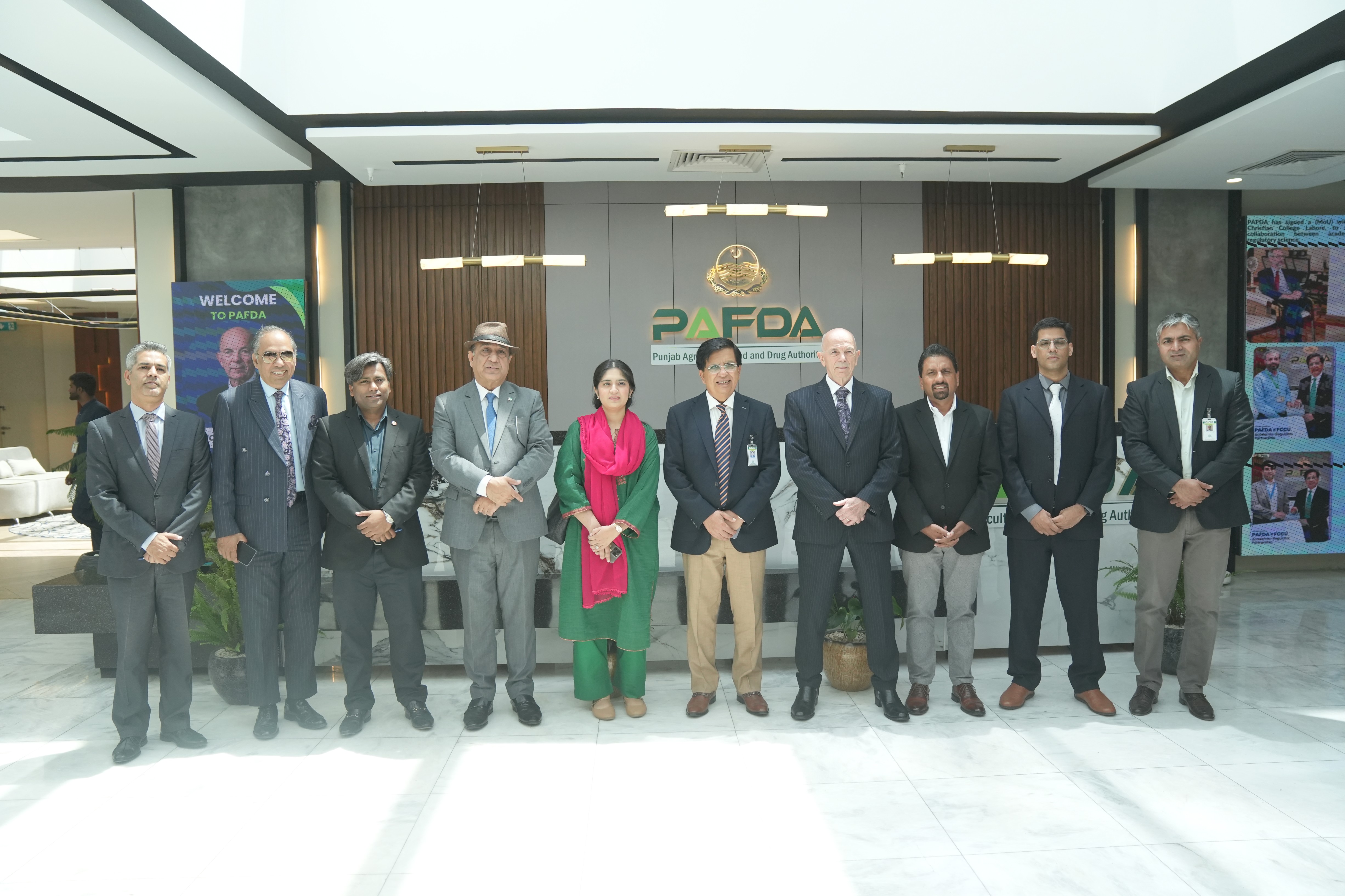 Richard Sprenger Visits PAFDA to Strengthen Global Collaboration in Food Safety