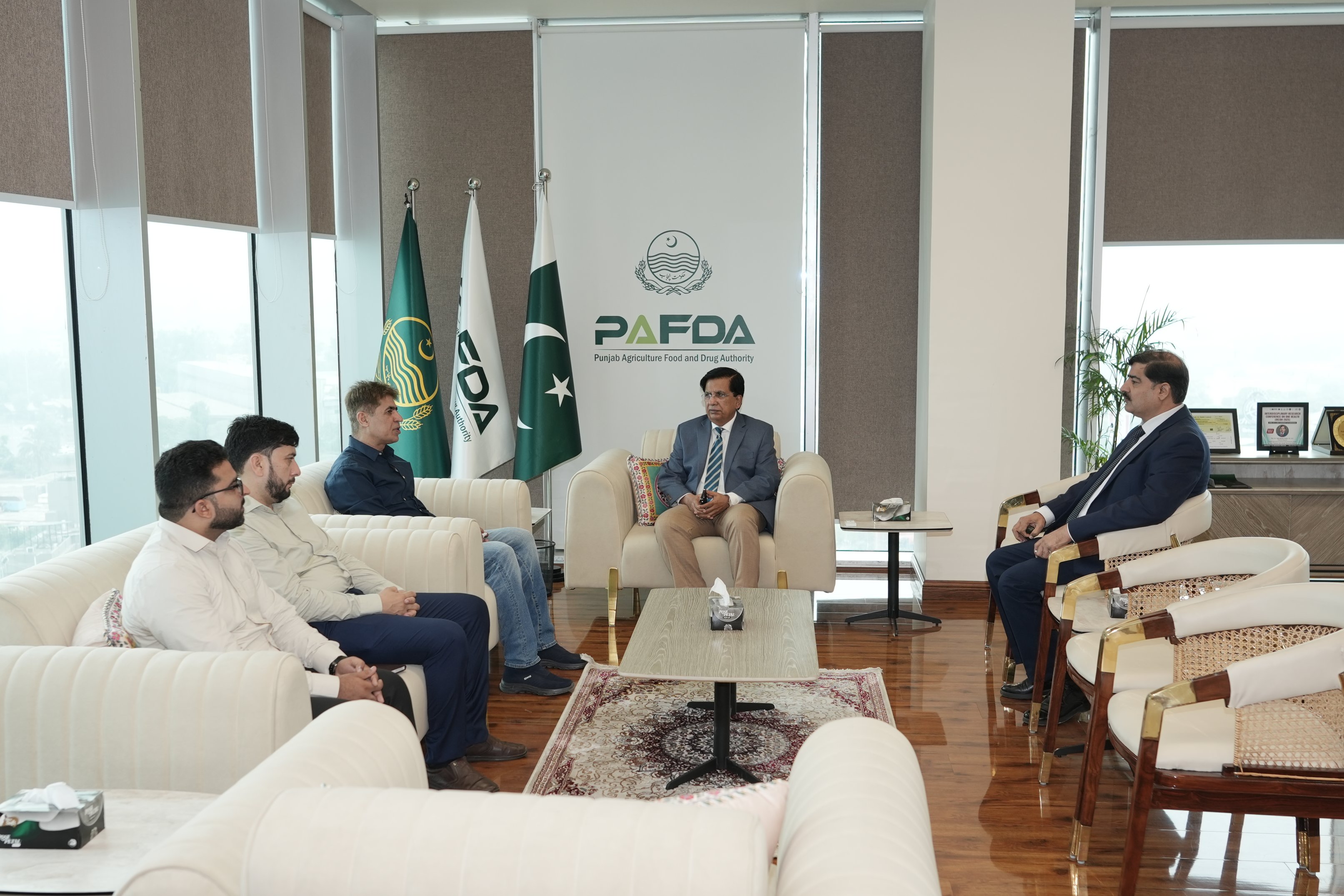 Armed Forces Medical Stores Laboratory Delegation Visits PAFDA 
