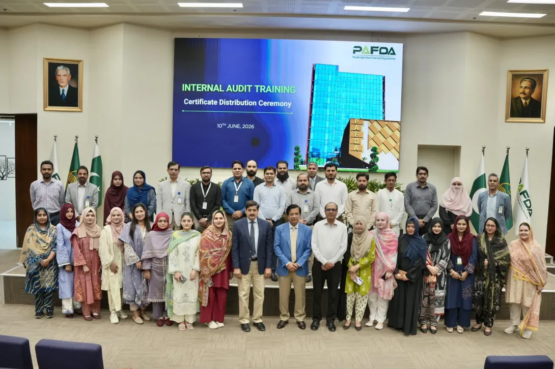 PAFDA Concludes Internal Auditor Training with Certificate Distribution Ceremony